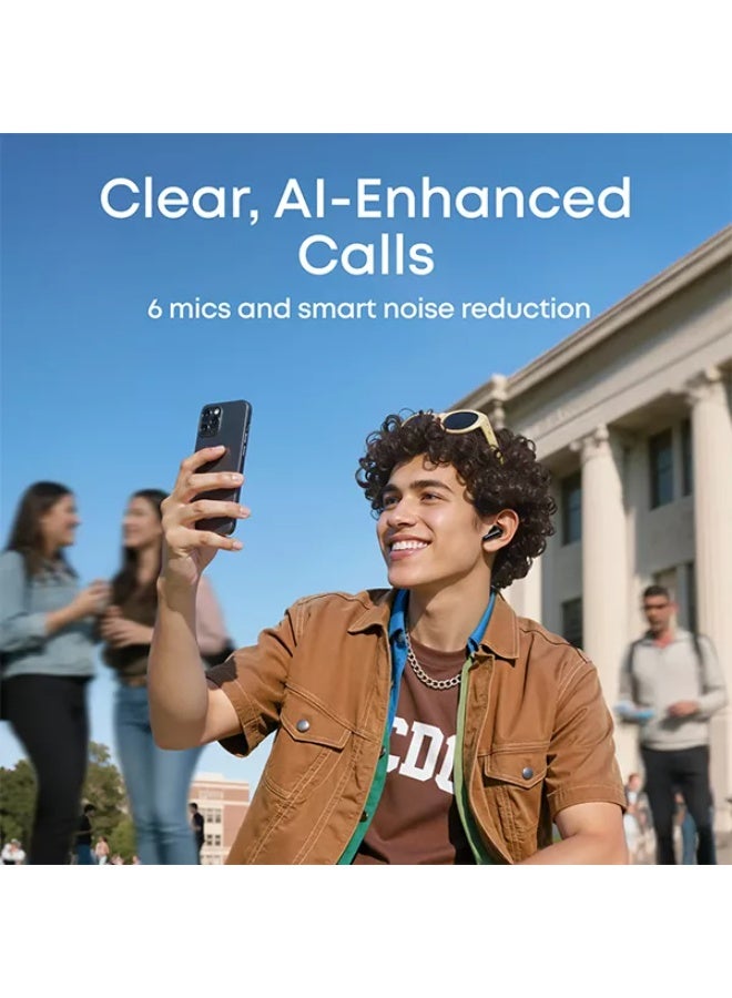 سماعات أذن بلوتوث Anker SoundCore R60i NC ANC سوداء - Image 5